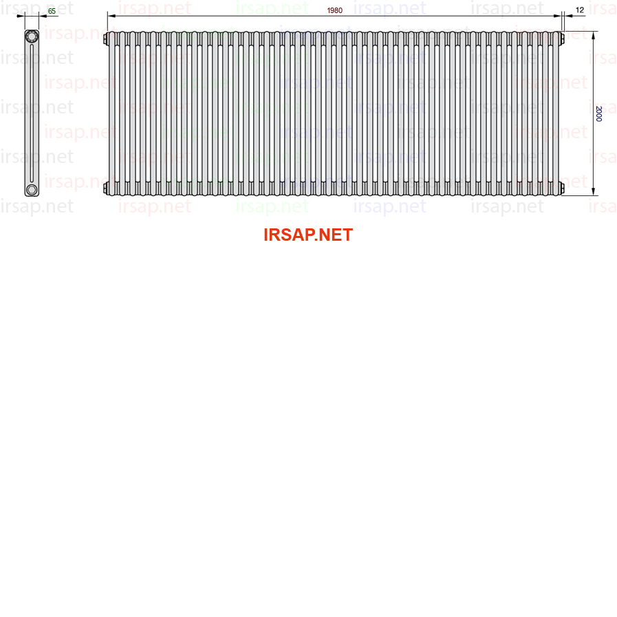 Радиатор IRSAP Tesi 22000/44 T12 CL 01